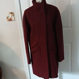 NWT - J. Crew Stadium Coat - Size 8